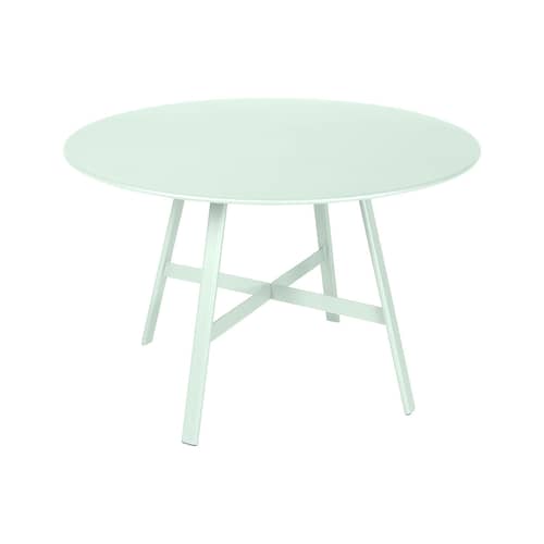 Runder Tisch So’O metall grün / Ø 117 cm - 6 Personen - Fermob - Gletscherminze - Stahl