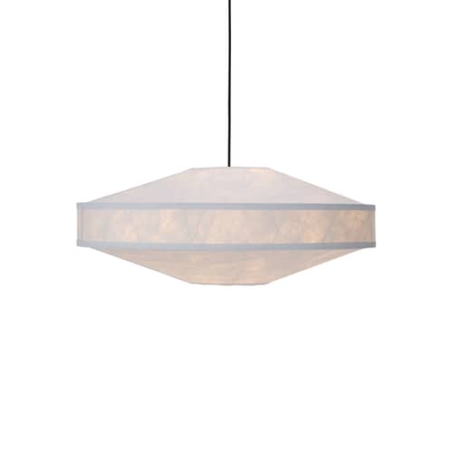 Sospensione Kite carta bianco / Ø 75 cm - Tyvek - NEW WORKS - Bianco - Acciaio, Tyvek
