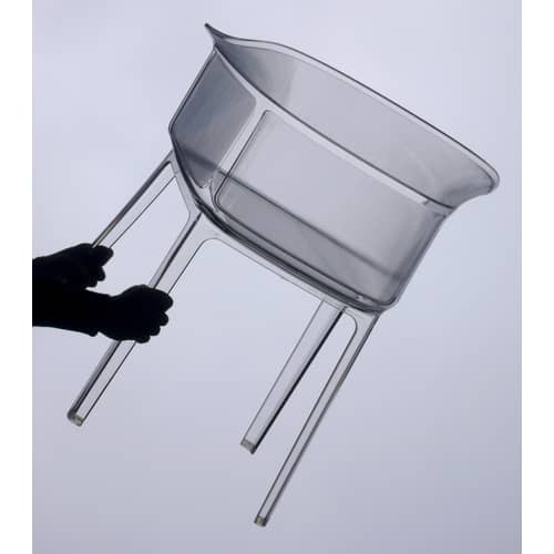 Stapelbarer Sessel Papyrus plastikmaterial braun / Bouroullec, 2008 - Kartell - Braun - Polykarbonat