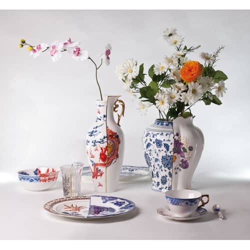 Vase Hybrid - Melania céramique multicolore - Seletti - Melania - Porcelaine