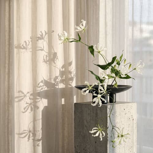 Centre de table Duck Mini céramique vert / Ø 30 x H 9,2 cm - 101 COPENHAGEN - Vert foncé - Céramique