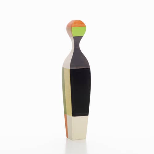Dekoration Wooden Dolls - No. 14 holz bunt / By Alexander Girard, 1952 - Vitra - Nr. 14 - Tanne