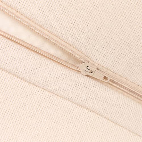 Sitzkissen für Kinder Oasis textil beige - NOBODINOZ - Beige - Expandiertes Polystyrol, Kunstleder, Organische Baumwolle