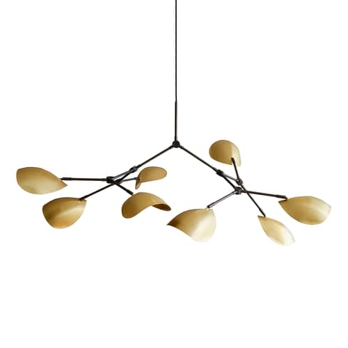 Stingray Pendant metal gold / Unit - 152 x 121 cm - 101 COPENHAGEN - Brass - Iron