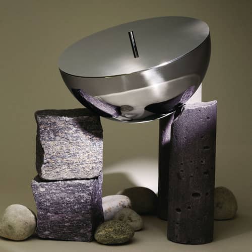 Accessoire / Bougie pour bougeoir Rocc Small - Alessi - Cire / fragance Améthyste - Cire végétale