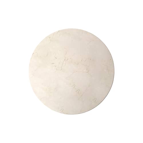 Accessorio  marmo bianco / Piano/vassoio Androgyne Ø 63 cm - Audo Copenhagen - Piano/vassoio / Cristallo Rosa Marmo - Marmo Crystal Rose