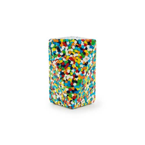 Beistelltisch Delta Proust plastikmaterial bunt - Normann Copenhagen - Mehrfarbig - Recyceltes Polyethylen