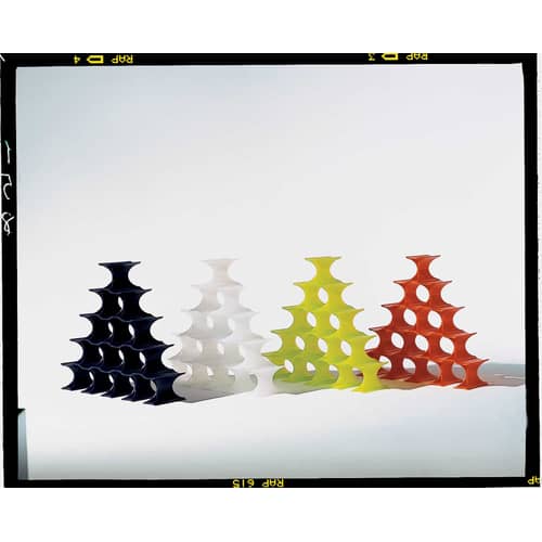 Casier à bouteilles Infinity plastique blanc - Kartell - Blanc - Polypropylène