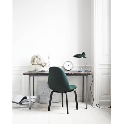 Lampe de table Kaiser idell noir or métal / Réédition 1930 - Edition limitée - Fritz Hansen - Noir mat / Laiton poli - Acier peint, Laiton poli