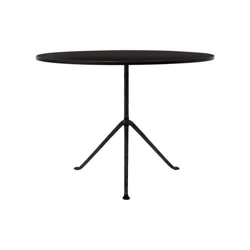 Runder Tisch Officina Outdoor von Magis - schwarz