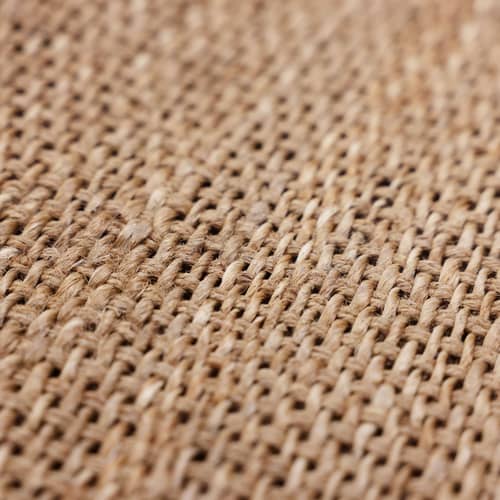 Tappeto Outlander fibre beige / 250 x 350 cm - Canapa - HK LIVING - Naturale - Canapa