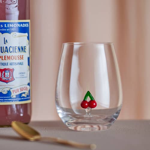 Set de 4 verres Misa - Bloomingville - Figurines été - Verre soufflé bouche