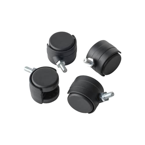Folded Low Trolley on wheels metal grey / 1 door - H 61.5 cm - Muuto - Light grey - Steel