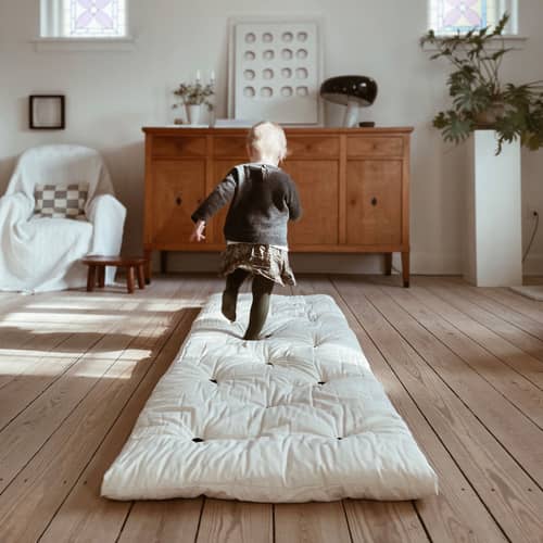 Matelas-futon Bed in a Bag / Lit d\'appoint - 70 x 190 cm - KARUP DESIGN - Brun argile 759 - Coton, Fibres mélangées, Polyester