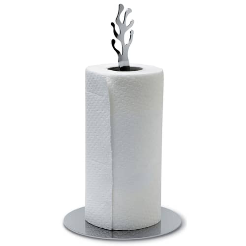 Porte-rouleau essuie-tout Mediterraneo métal - Alessi - Acier - Acier inoxydable