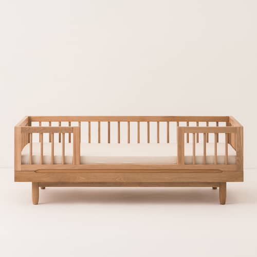 Accessoire pour lit enfant Pure / Barrière de sécurité - NOBODINOZ - Accessoire : barrière de sécurité - Chêne massif