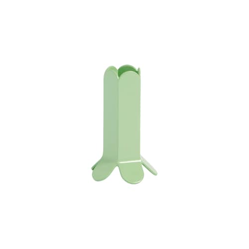 Bougeoir Arcs Small métal vert / H 9 cm - Hay - Vert Menthe - Alliage de zinc