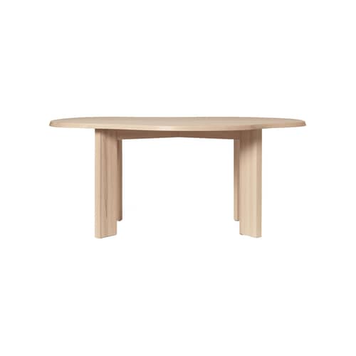 Bureau Tarn bois naturel / L 170 x P 90 cm x H 73,9 cm / Seconde vie - Ferm Living - Hêtre blanchi huilé - Hêtre massif