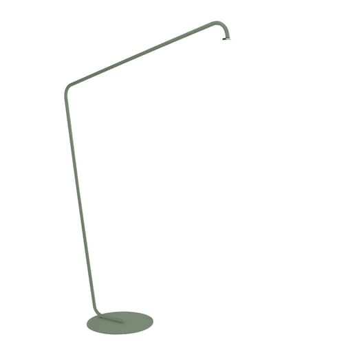 Accessorio  metallo verde / Base offset per Lampade nomade - H 190 cm - Fermob - Cactus - Acciaio verniciato