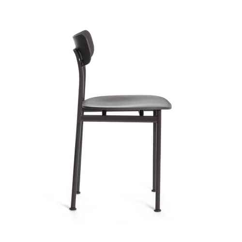 Chaise Motta marron / Jasper Morrison - Polypropylène recyclé - Magis - Marron - Acier, Polypropylène recyclé
