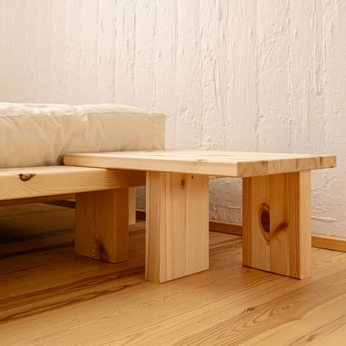 Accessoire / Table de chevet pour lit Japan - KARUP DESIGN - Pin clair - Pin massif certifié FSC