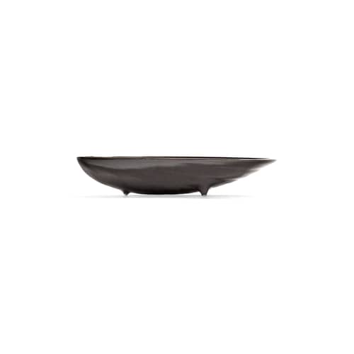 Bol Marcel Small / 17,5 x 7,5 cm - Serax - Noir - Porcelaine émaillée