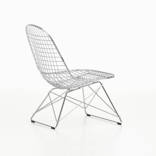 Vitra Wire Chair LKR Lounge armchair chromed Made In Design UK