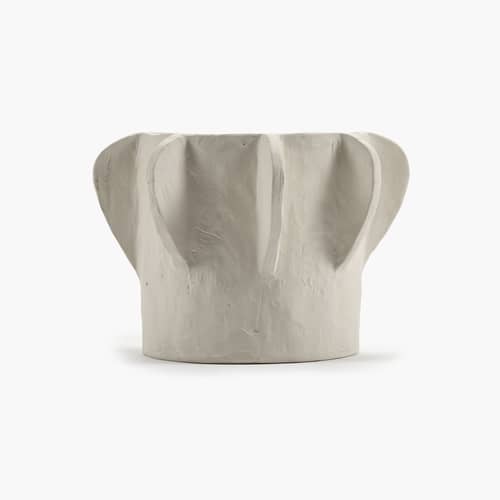 Molly 2 Small Flower-pot holder ceramic beige / Ø 22 x H 15 cm - Serax - Ø 22 x H 15 cm - Sandstone