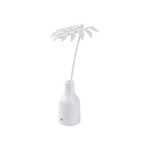 Lampe sans fil rechargeable Leaf Lamp - Stellou / LED - Seletti - Stellou / Blanc - Résine