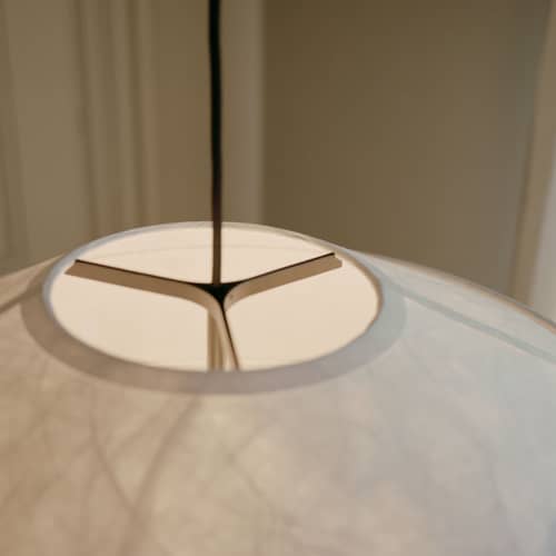 Kite Pendant paper white / Ø 55 cm - Tyvek - NEW WORKS - White - Steel, Tyvek