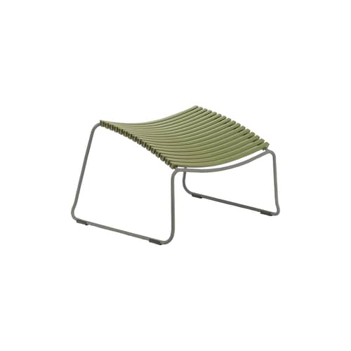 Poggiapiedi Click - Houe - Verde oliva - Metallo, Plastica