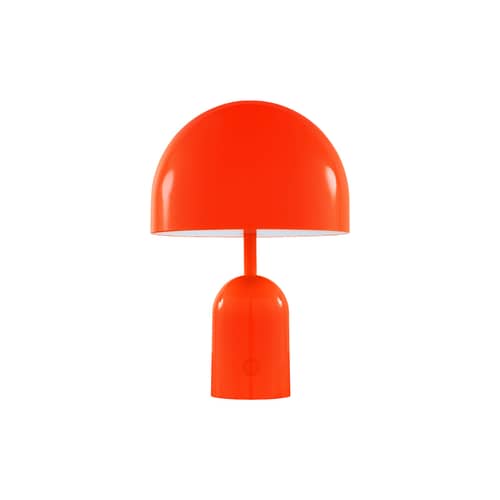 Schnurlosleuchte Bell LED plastikmaterial orange - Tom Dixon - Neonorange - ABS