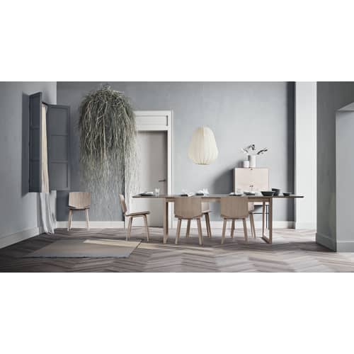 Suspension Balloon Large tissu gris / Résille translucide - Ø 53 x H 60 cm - Bolia - Ivoire - Métal, Tissu élastique
