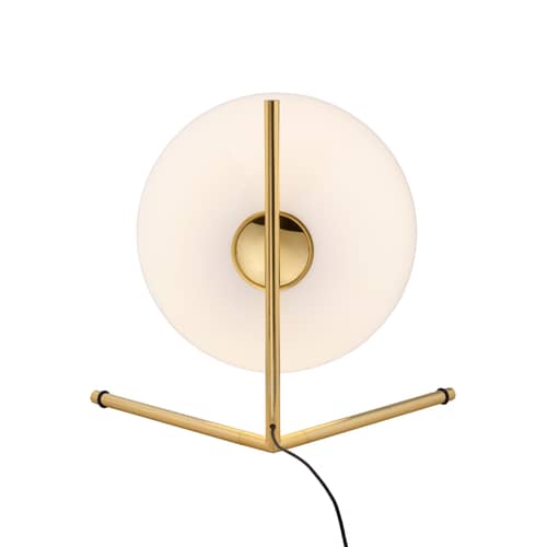 IC T3 10 Anniversary Table lamp glass gold / 24K gold - Numbered & signed edition - Flos - 24-carat gold (10 Anniversary) - Blown glass, Steel with a 24-carat gold finish