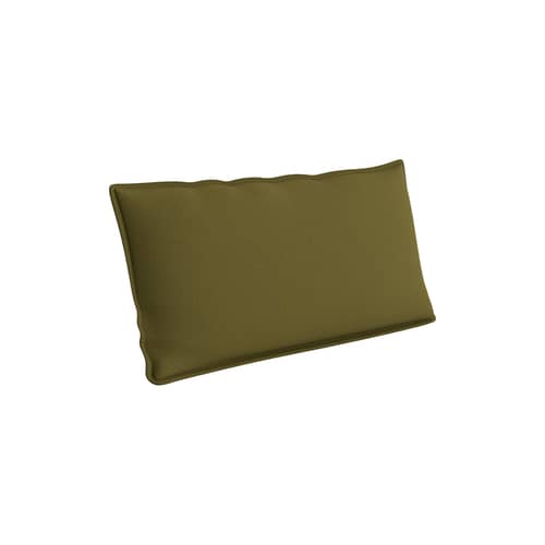 Zubehör  textil grün / Kissen für Sofas Mimi – 48 x 22 cm - Hay - Grün (Gewebe Steelcut 985) -  Duvet, Gewebe, Polyurethanschaum