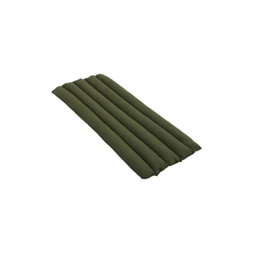 Accessoire / Coussin intégral Soft Quilted - Pour fauteuil bas Palissade avec dossier haut - Hay - Olive - Mousse polyuréthane, Tissu oléfine