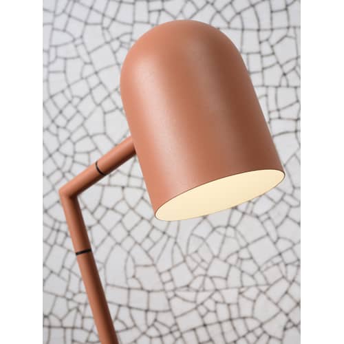 Stehleuchte Marseille metall rosa orange / Drehbar - H 141 cm - It\'s about Romi - Terrakotta - Eisen