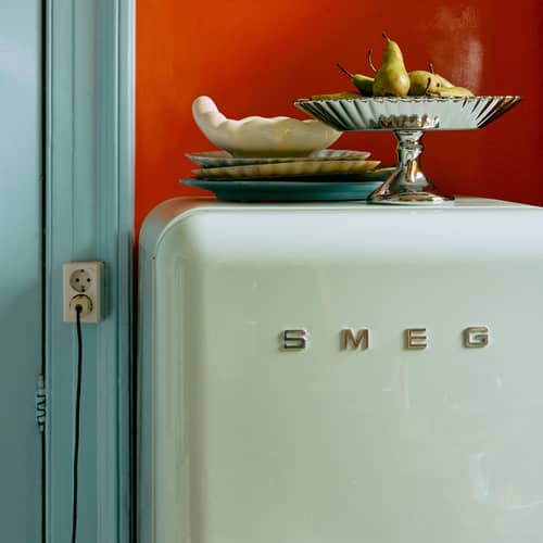 Piatto da portata New classics metallo blu / 35,5 cm x 24,5 cm - HK LIVING - Blu - Alluminio