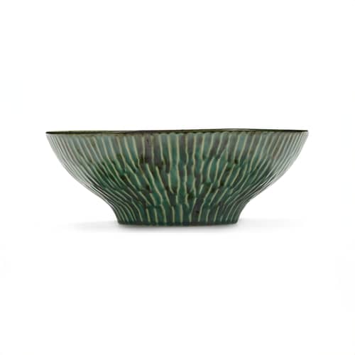 Saladier Verde Lanza céramique vert / Ø 30 cm - Serax - Vert - Grès émaillé