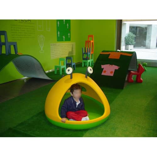 Chaise enfant Seggiolina Pop bleu / Enzo Mari 2005 - Magis - Bleu - Polypropylène expansé
