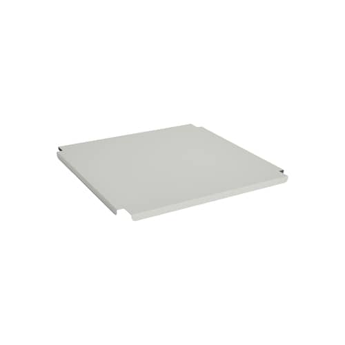 Deckel  metall grau / Für Korb Colour Crate Large Square 42,5 x 42,5 cm - Hay - Grau - Stahl