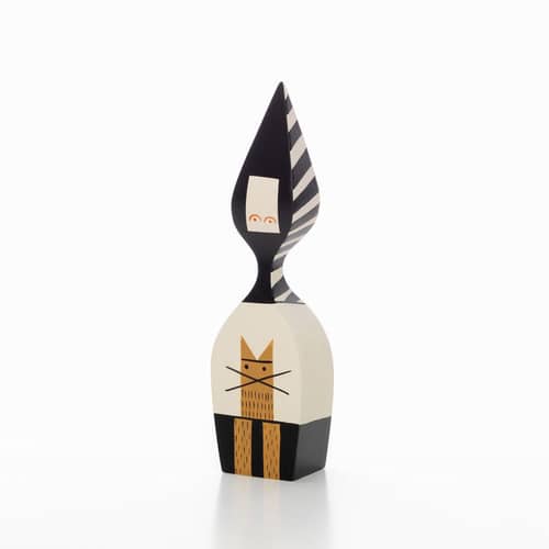 Décoration Wooden Dolls - No. 20 bois multicolore / By Alexander Girard, 1952 - Vitra - No. 20 - Sapin