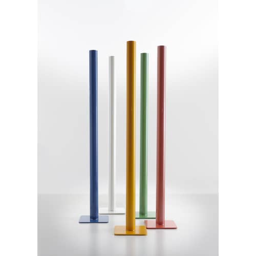 Stehleuchte Ilio LED metall weiß / Bluetooth - H 175 cm - Artemide - Weiß - bemalter Stahl, bemaltes Aluminium