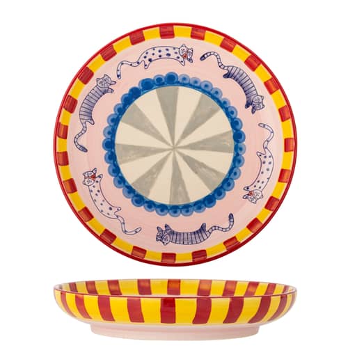 Platte Missy keramik bunt / Ø 30 cm - Bloomingville - Bunt - Sandstein