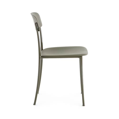 Sedia Savoia materiale plastico verde - Kartell - Verde - alluminio verniciato, Tecnopolimero