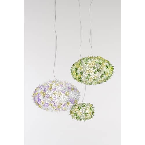 Suspension Bloom Bouquet plastique transparent / Large Ø 53 cm - Kartell - Cristal - Polycarbonate