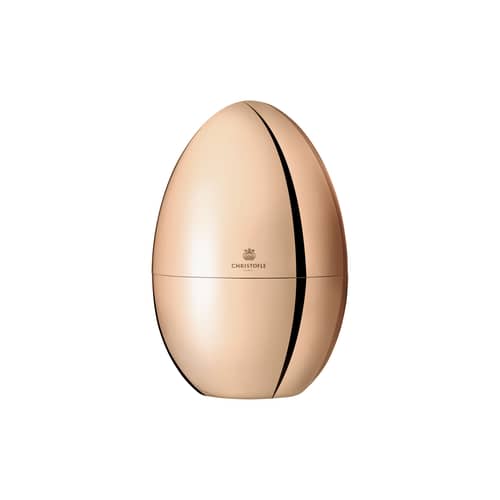 Besteckgarnitur Mood Precious metall rosa / 24 Besteckteile in einer Schatulle (6 Personen) - Ø 20 x H 30 cm - Christofle - 18 Karat Rotgold - Metall vergoldet mit 18 Karat Roségold