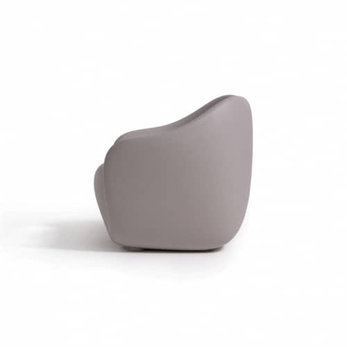 Sessel Reborn plastikmaterial weiß / 100% recycelt - Slide - Nebelweiß - Recyceltes Ecothylene