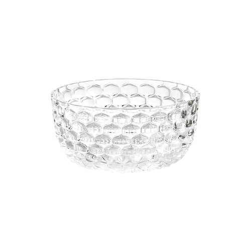Coupelle Jellies Family plastique transparent / Ø 14 cm - Kartell - Cristal - Technopolymère thermoplastique
