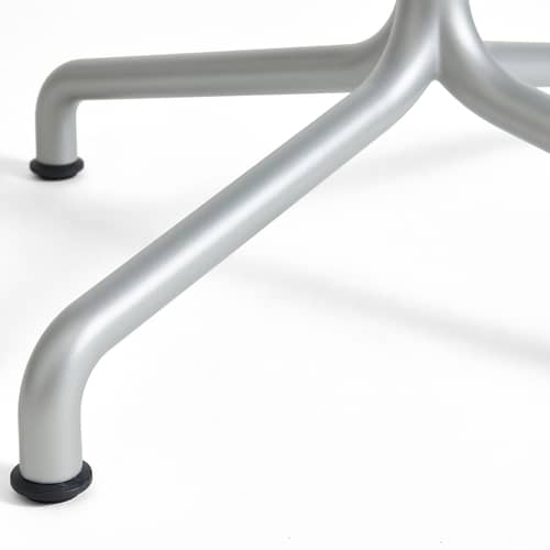 Table ronde Deville métal gris / Ø 80 cm - Hay - Gris argent - 